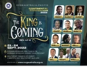 RCCG AUSTRALIA PACIFIC CONVETION